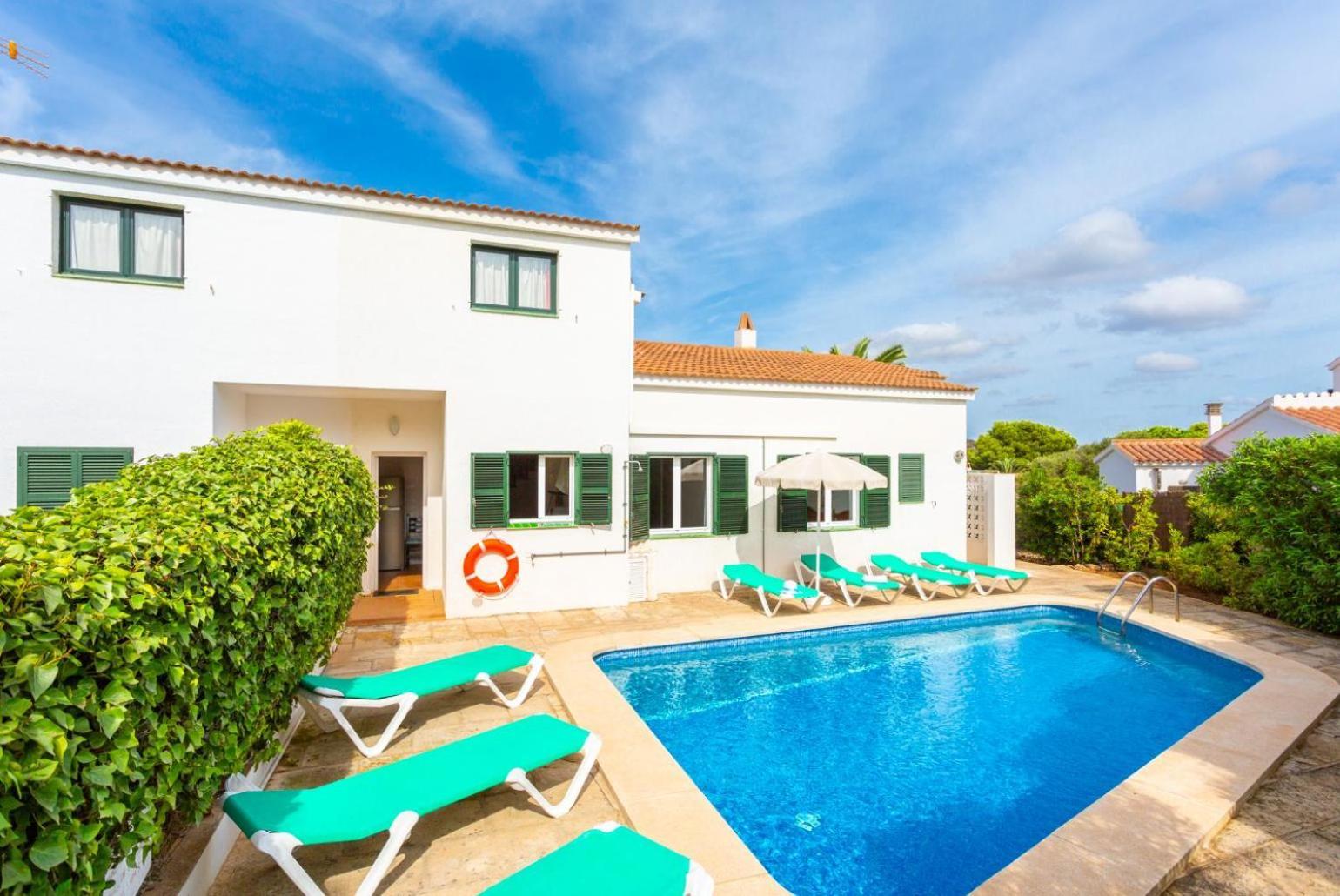 Villa Bini Estrella Es Canutells Buitenkant foto