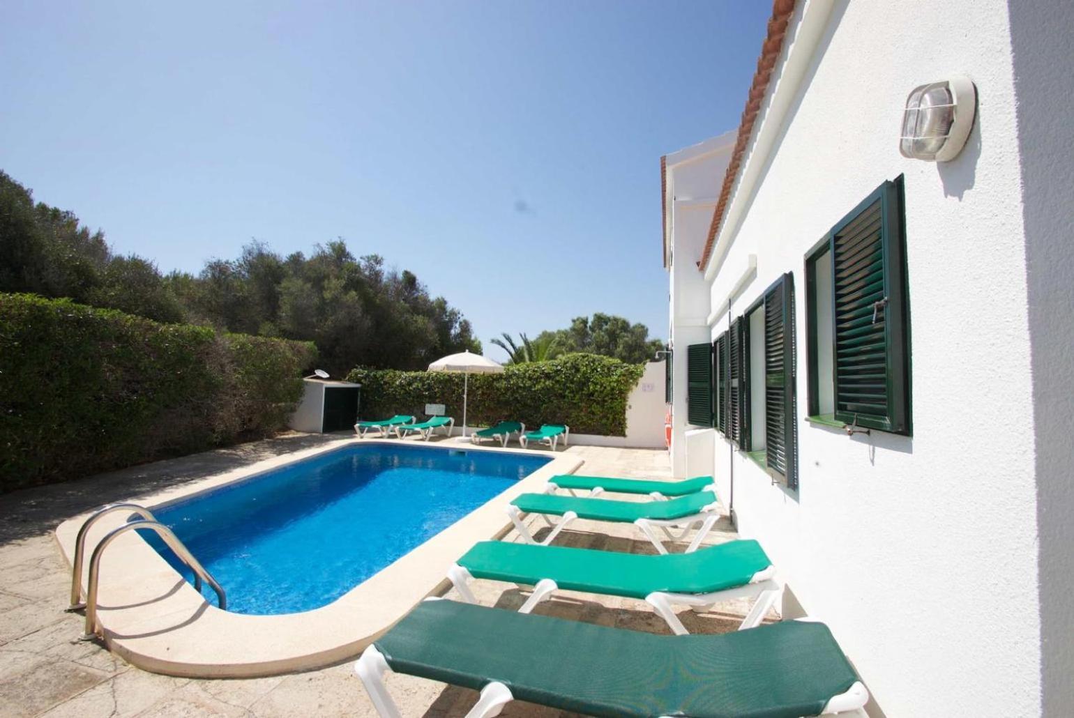 Villa Bini Estrella Es Canutells Buitenkant foto