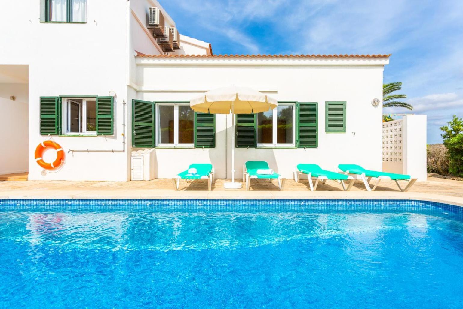 Villa Bini Estrella Es Canutells Buitenkant foto