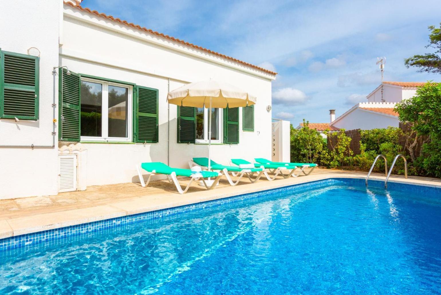 Villa Bini Estrella Es Canutells Buitenkant foto
