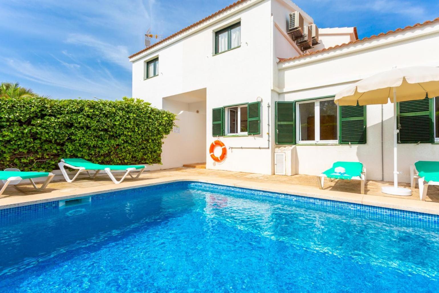 Villa Bini Estrella Es Canutells Buitenkant foto